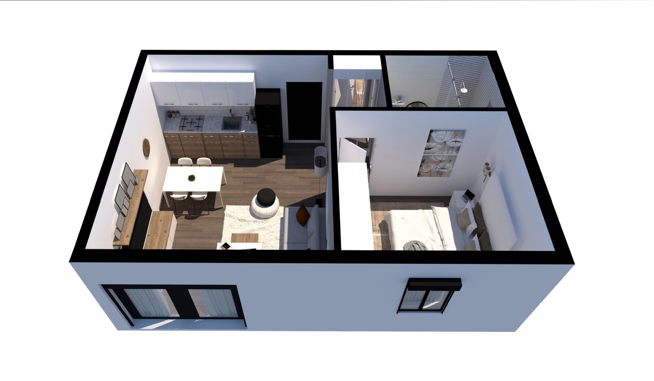 Image of Apartment in new building - 1 Bedrooms for Sale in Budva-Rafailovici-Montenegro, Image 4